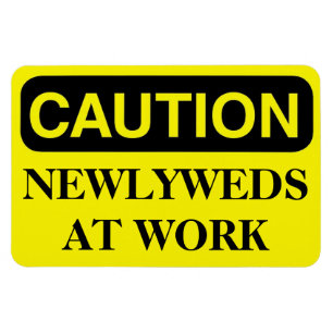 Ímã Magnet de porta de cruzeiro engraçado - recém-casa