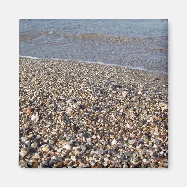 Imã Magnet de praia de Seashore (Frente)