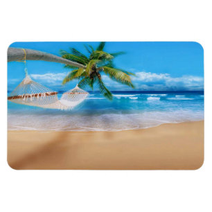 Ímã Magnet de praia tropical