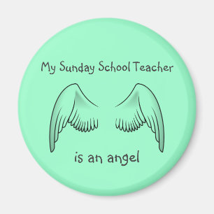Imã Magnet de Professores da Escola de Domingo