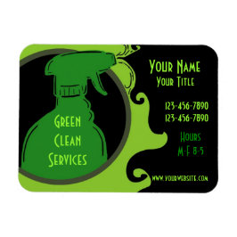 Ímã MAGNET de promocional de tema do Green Clean