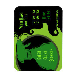 Ímã MAGNET de promocional de tema do Green Clean