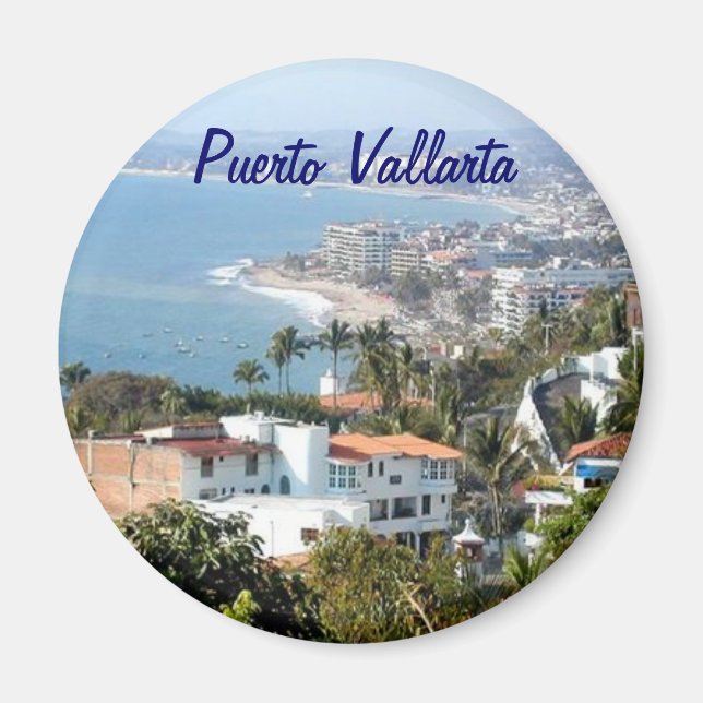 Imã Magnet de Puerto Vallarta (Frente)