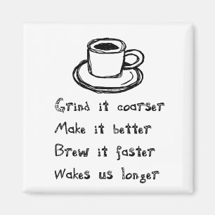 Imã Magnet De Punk Do Café