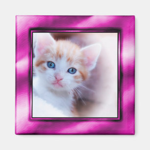 Imã Magnet de Quadro de Fotografias Roxo