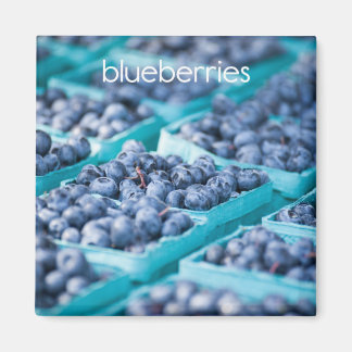 Imã Magnet De Refrigerador De Airelas Blueberry