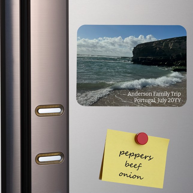 Ímã Magnet De Refrigerador De Fotos De Férias Personal (Criador carregado)
