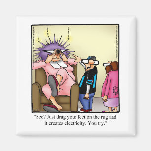 Imã Magnet de Refrigerador de Humor de Parêntesis
