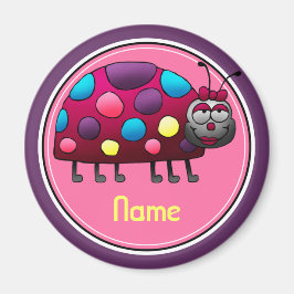 Imã Magnet De Refrigerador, Modelo De Nome, Ladybug Cu