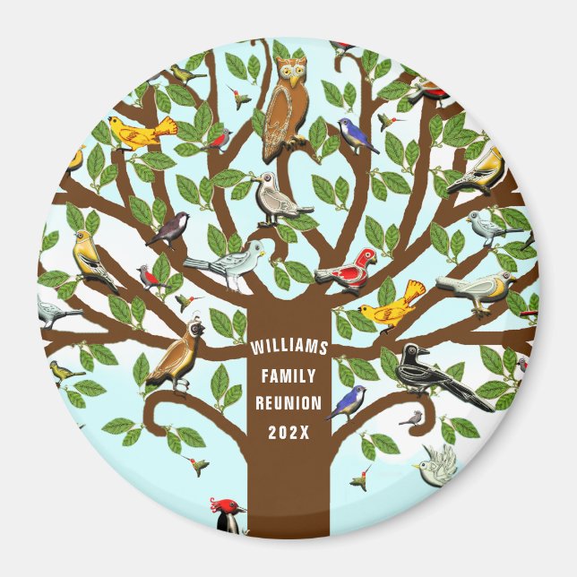 Imã Magnet de Reunião Familiar (Frente)