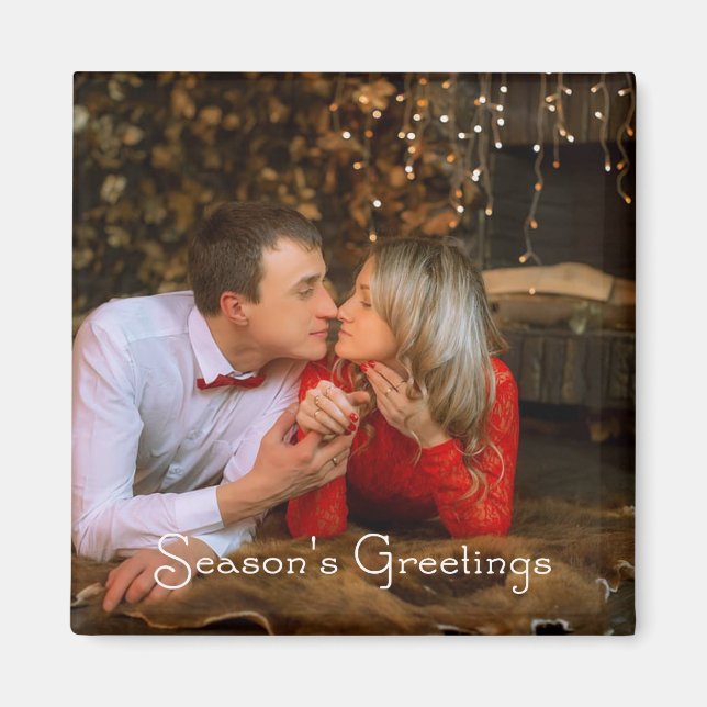 Imã Magnet de Saudações da Época (Frente)