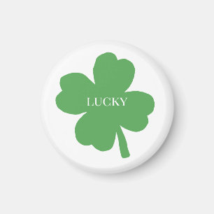 Imã Magnet de Shamrock irlandês, Dia de São Patrício s