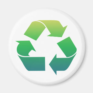 Imã Magnet de Sinal de Reciclar