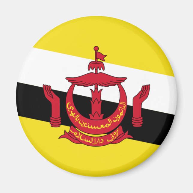 Imã Magnet de Sinalizador Brunei (Frente)