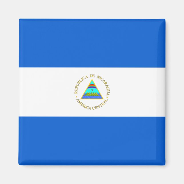 Imã Magnet de Sinalizador da Nicarágua (Frente)
