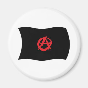 Imã Magnet de Sinalizador de Movimento Anarquista