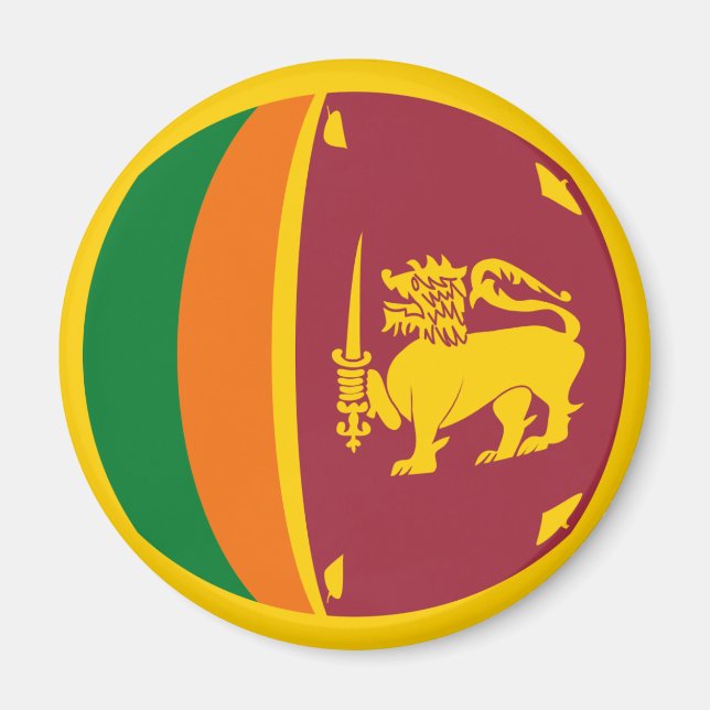 Imã Magnet de Sinalizador de Pesca do Sri Lanka (Frente)