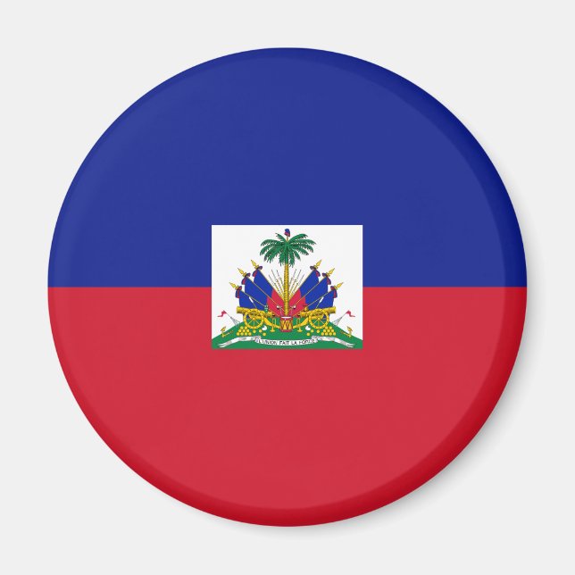 Imã Magnet de Sinalizador do Haiti (Frente)