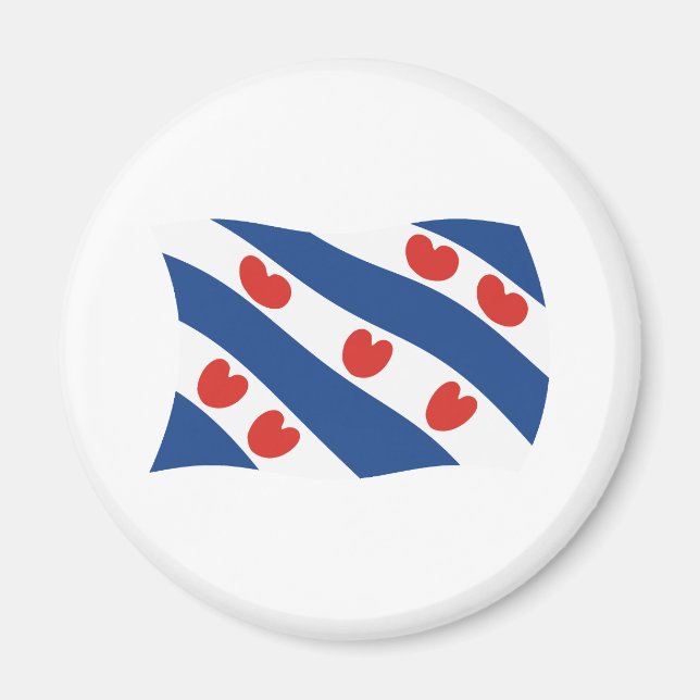 Imã Magnet de Sinalizador Frisians (Frente)