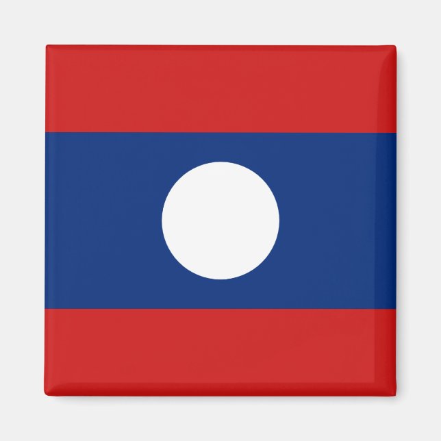 Imã Magnet de Sinalizador Laos (Frente)