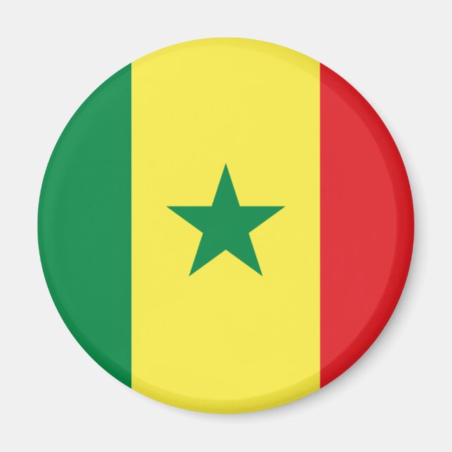 Imã Magnet de Sinalizador Senegal (Frente)