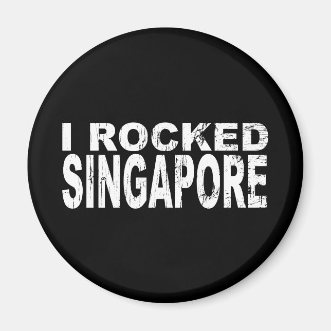 Imã Magnet de Singapura (Frente)