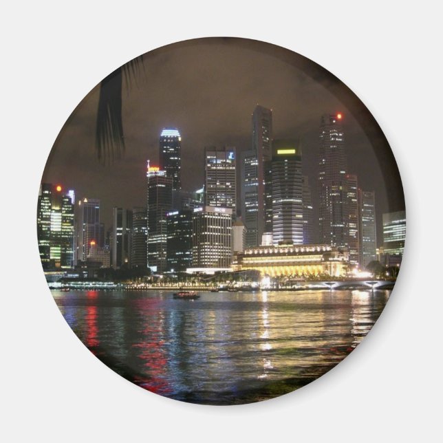 Imã Magnet de Singapura (Frente)