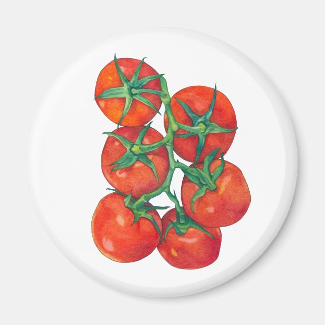 Imã Magnet De Tomates (Frente)