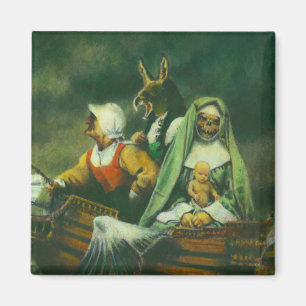 Imã Magnet de Três Bruxas