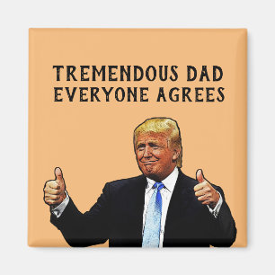 IMÃ MAGNET DE TRUMP PAI TREMENDO