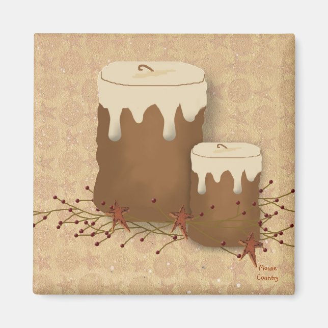 Imã Magnet de Velas Primitivas (Frente)