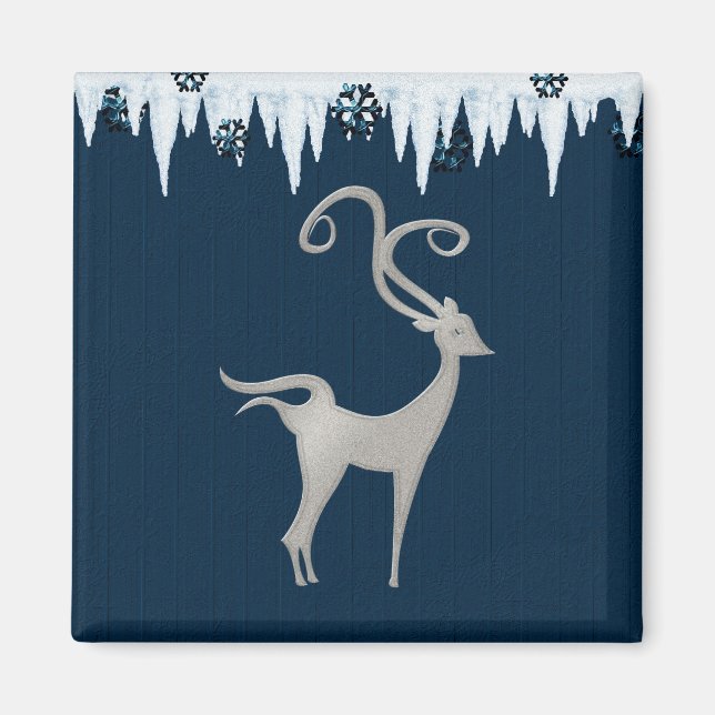 Imã Magnet De Ventilador De Natal (Frente)