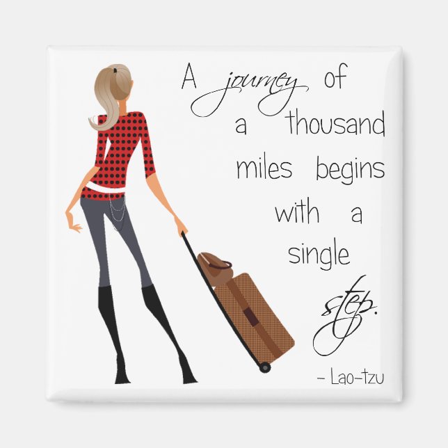 Imã Magnet de Viagem (Frente)