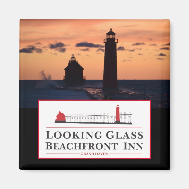 IMÃ MAGNET DE VIDRO (Frente)