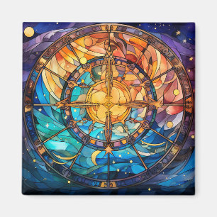 Imã Magnet De Vidro Celestial