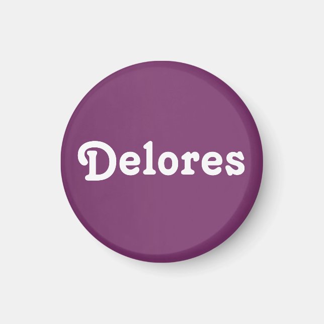 Imã Magnet Delores (Frente)