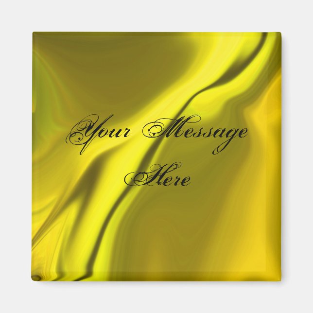 Imã Magnet Design Amarelo Suave (Frente)