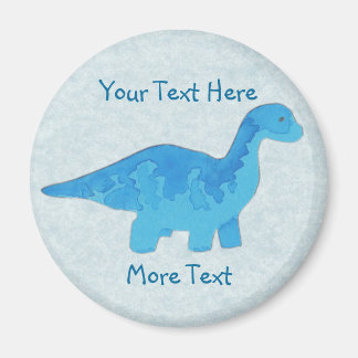 Imã Magnet Dino Azul