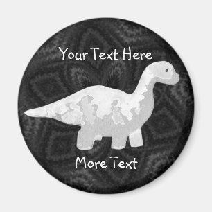 Imã Magnet Dino Branco