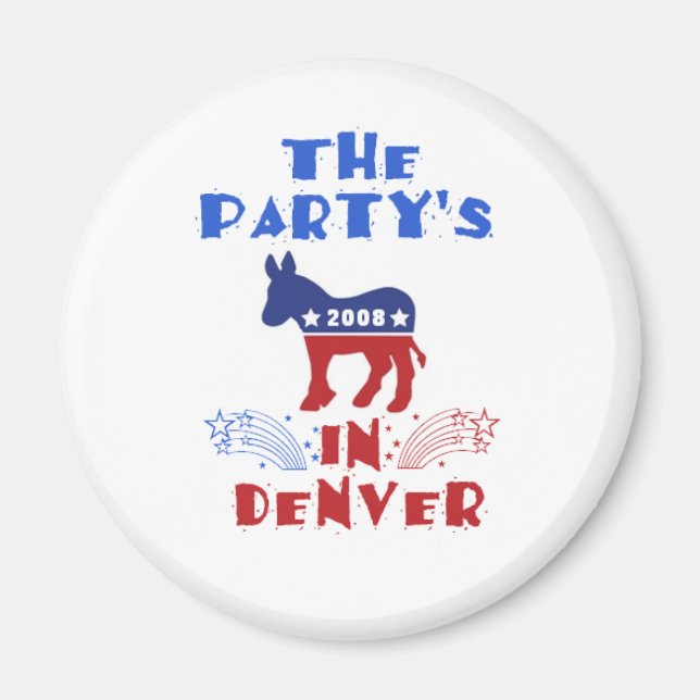 Imã Magnet DNC Denver (Frente)