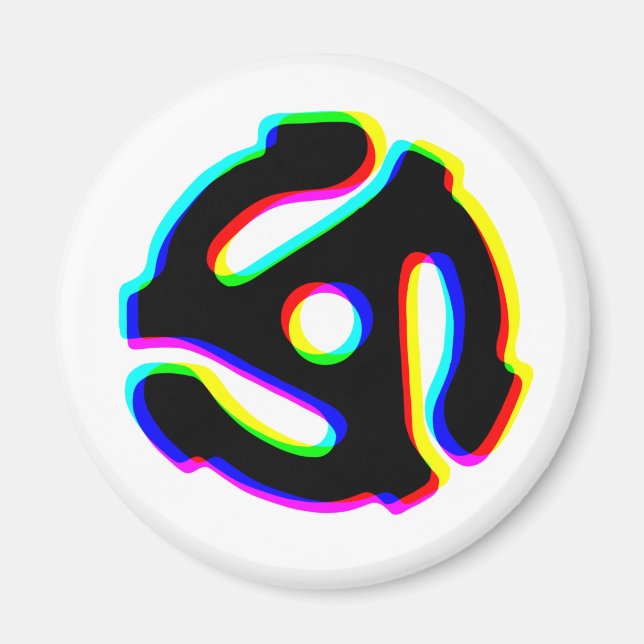 Imã Magnet do adaptador de registro de 45 RPM (Frente)