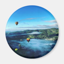 Magnet do Balão de Ar Quente - Vale Napa