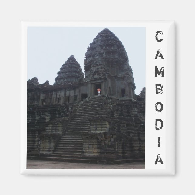 Imã Magnet do Camboja (Frente)