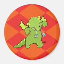 Magnet do dragão determinado