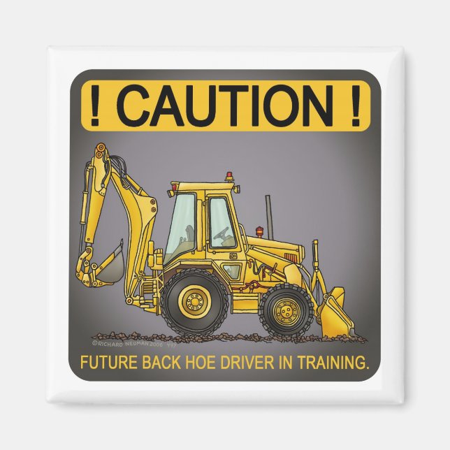 Imã Magnet do Driver da Backhoe Futuro (Frente)