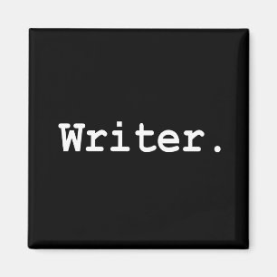 Imã Magnet do Escritor - Quadrado