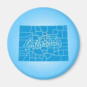 Imã Magnet do Estado do Colorado