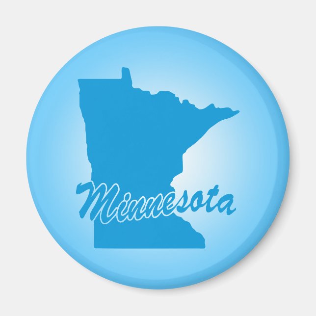 Imã Magnet do Estado Minnesota (Frente)