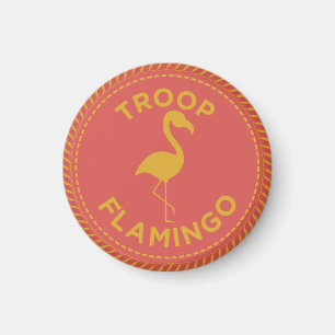 Imã Magnet do Flamingo Troop IGGPPCamp