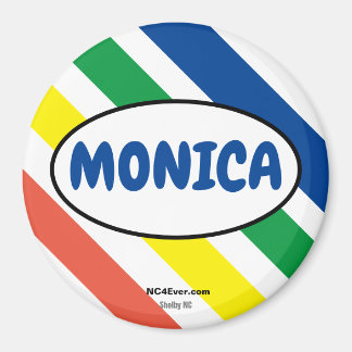 Imã Magnet do frigorífico MONICA
